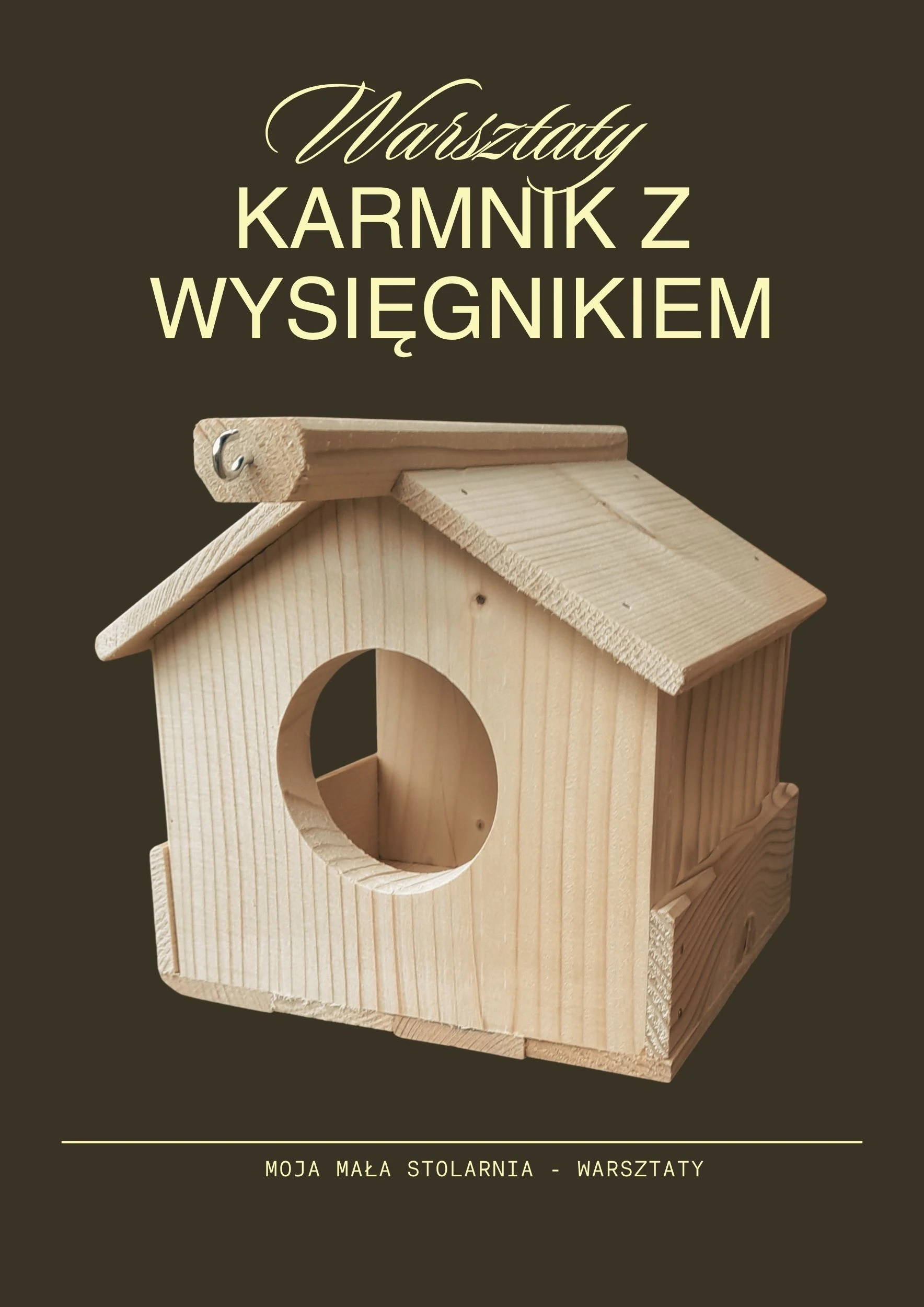 karmnik dla ptaków warsztaty stolarskie dla dorosłych CSR dla firm, dbaj o ptaki