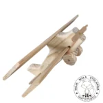 drewniany samolot do samodzielnego złożenia i montażu DIY.