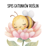 pszczoła śpi na kwiatku, nektarujące rośliny dla murarek