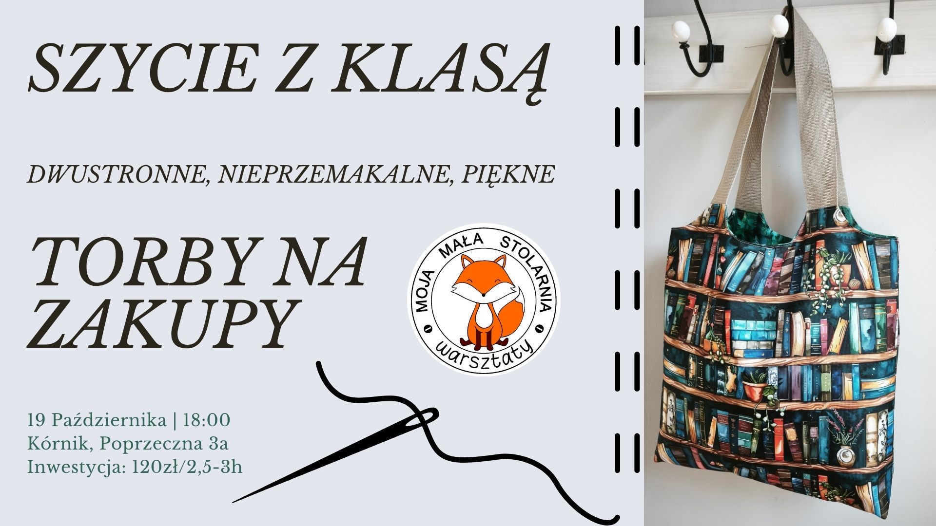Rezerwacja - Szycie z Klasą - Torba - obrazek 2