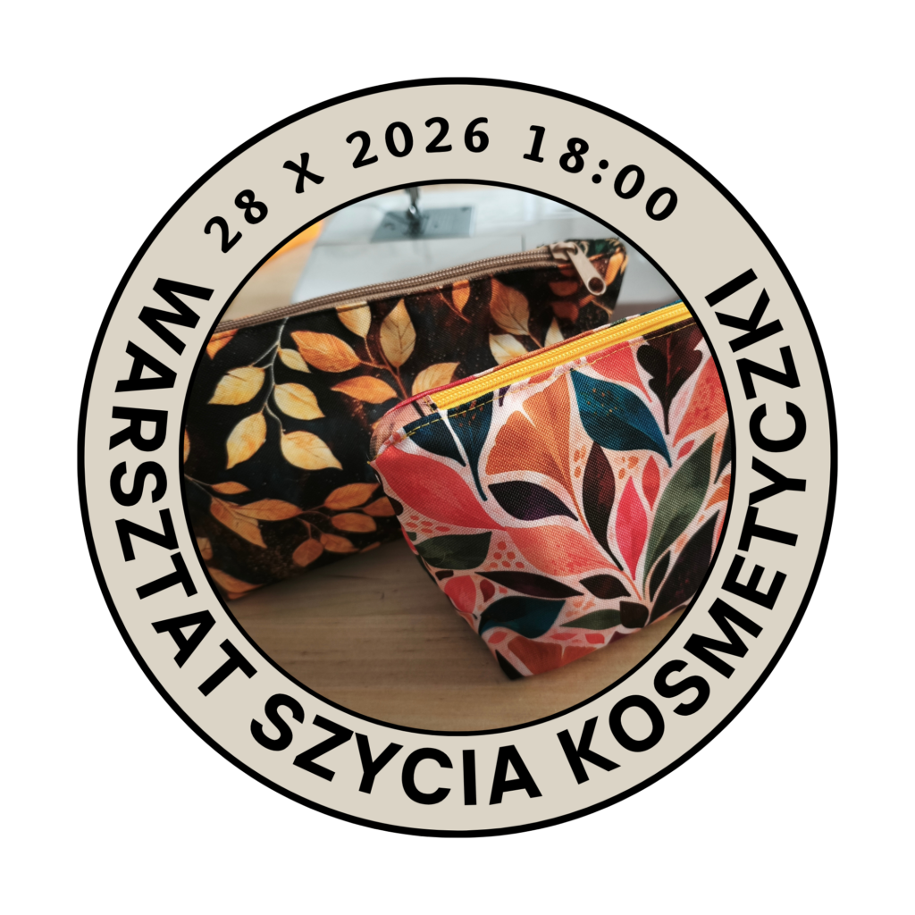 Rezerwacja - Szycie z Klasą - Kosmetyczka